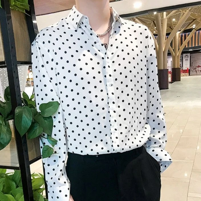 2023 Men Spring Autumn New Long Sleeve Shirts Male Single Breasted Shirts Clothing Men Print Casual Open Stitch Blouse W232
2023 Men Spring Autumn New Long Sleeve Shirts Male Single Breasted Shirts Clothing Men Print Casual Open Stitch Blouse W232