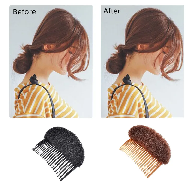 1pc Hair Styler Volume Bouffant Beehive Shaper Roller Bumpits Bump Foam on Clear Comb Xmas Gift Accessories Hair Styler Useful
1pc Hair Styler Volume Bouffant Beehive Shaper Roller Bumpits Bump Foam on Clear Comb Xmas Gift Accessories Hair Styler Useful