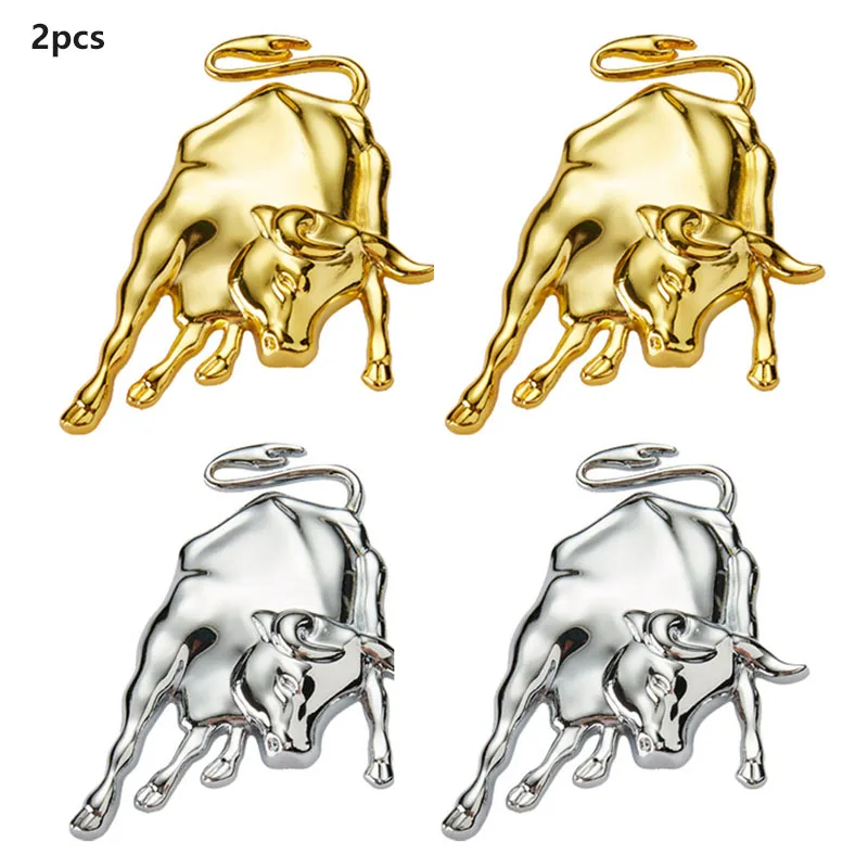 2pcs Fighting Bull Cattle Stickers 3D Metal Emblem Moto Decal Badge Motorcycle car Decal Auto Accessory
2pcs Fighting Bull Cattle Stickers 3D Metal Emblem Moto Decal Badge Motorcycle car Decal Auto Accessory