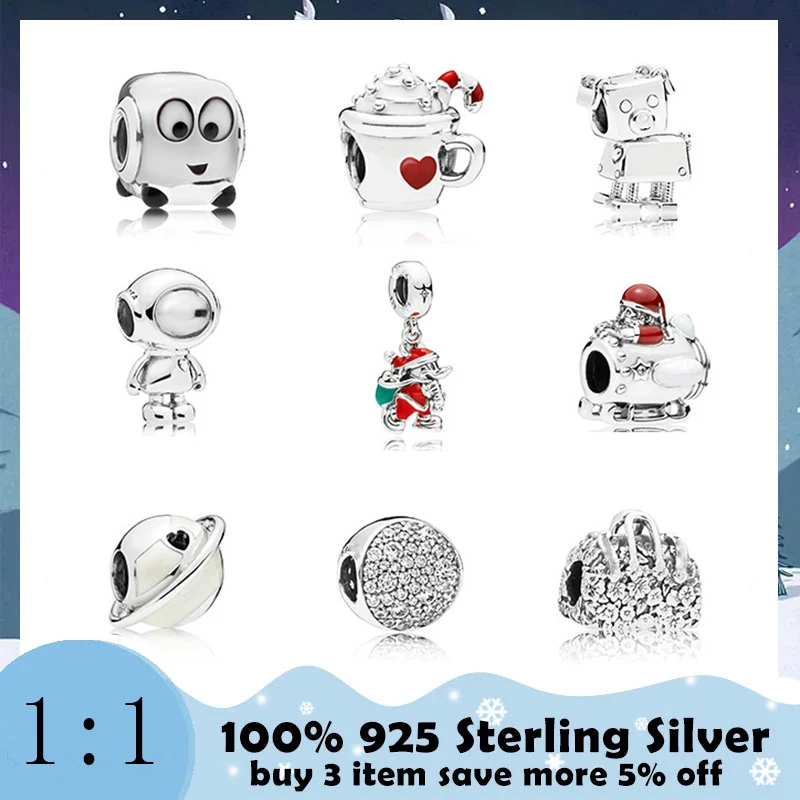 High Quality 100%925 Sterling Silver Glamour Astronaut Handbag Beads Stylish And Exquisite DIY Bracelet Free Delivery
High Quality 100%925 Sterling Silver Glamour Astronaut Handbag Beads Stylish And Exquisite DIY Bracelet Free Delivery