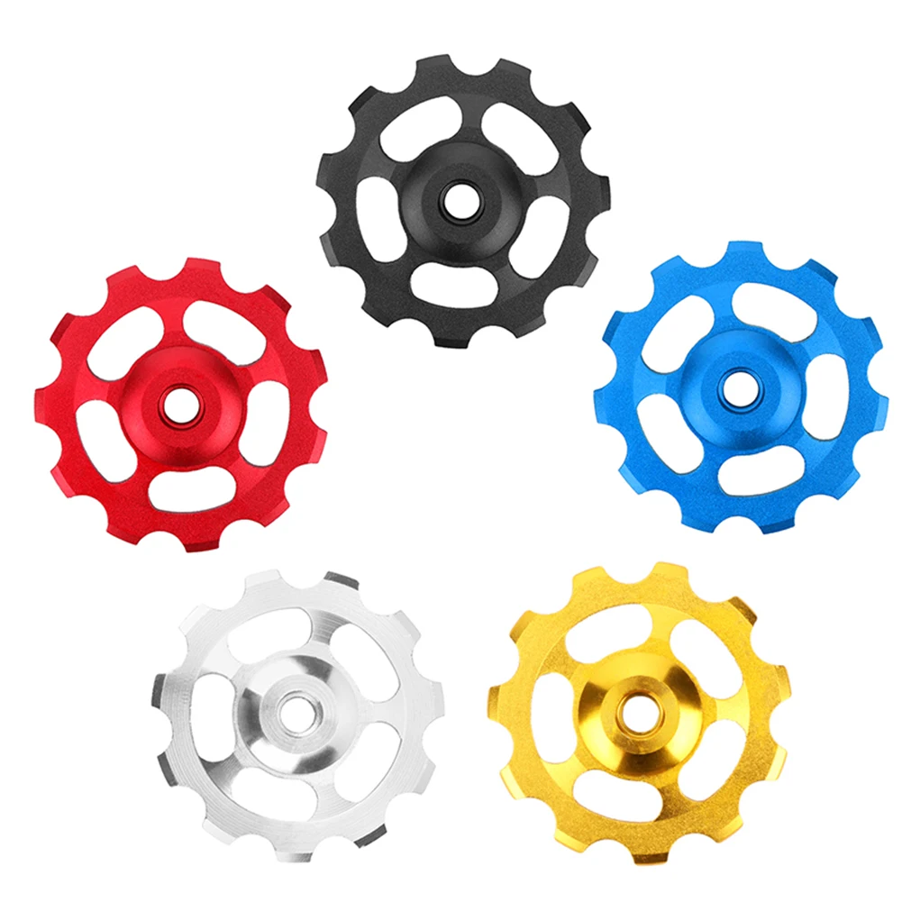 11T Aluminum Alloy MTB Rear Derailleur Jockey Wheel Bicycle Ceramic Bearing Guide Roller Rear Derailleur Pulley Guide Pulleys
11T Aluminum Alloy MTB Rear Derailleur Jockey Wheel Bicycle Ceramic Bearing Guide Roller Rear Derailleur Pulley Guide Pulleys