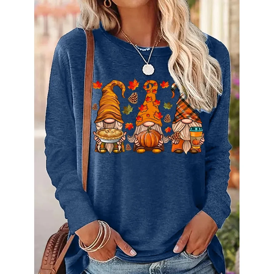 Funny Print Long Sleeve Hoodies For Women Fashion Daily Pullover Fall Gnomes Autumn Pumpkin Thanksgiving Casual Harajuku Tops
Funny Print Long Sleeve Hoodies For Women Fashion Daily Pullover Fall Gnomes Autumn Pumpkin Thanksgiving Casual Harajuku Tops