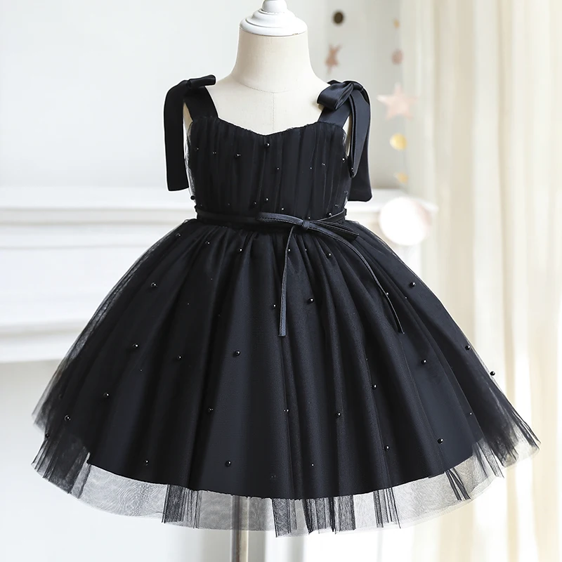 Elegant Kids Dresses for GirlPerform Fluffy Princess Pearls Wedding Gown Children Birthday Party Dress Toddler Baby Girl Clothes
Elegant Kids Dresses for GirlPerform Fluffy Princess Pearls Wedding Gown Children Birthday Party Dress Toddler Baby Girl Clothes