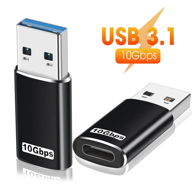 

Адаптер OTG типа C 10 Гбит/с USB 3,1 «папа»-«мама»