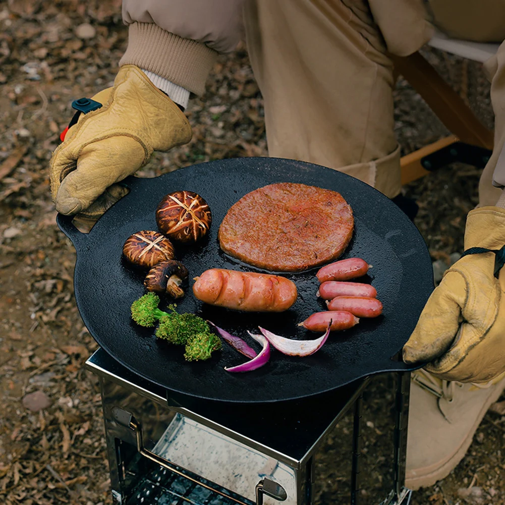 Frying Pan Non-Stick Baking Pan Double Ears Multi-function BBQ Grill Pan For Induction Cooker Gas Stove Kitchen Cooking Pot
Frying Pan Non-Stick Baking Pan Double Ears Multi-function BBQ Grill Pan For Induction Cooker Gas Stove Kitchen Cooking Pot