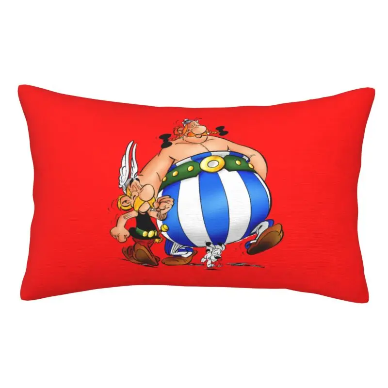 Пользовательский аниме Asterix Fashion Obelix Idefix наволочка 60 см x 40 чехол для подушки