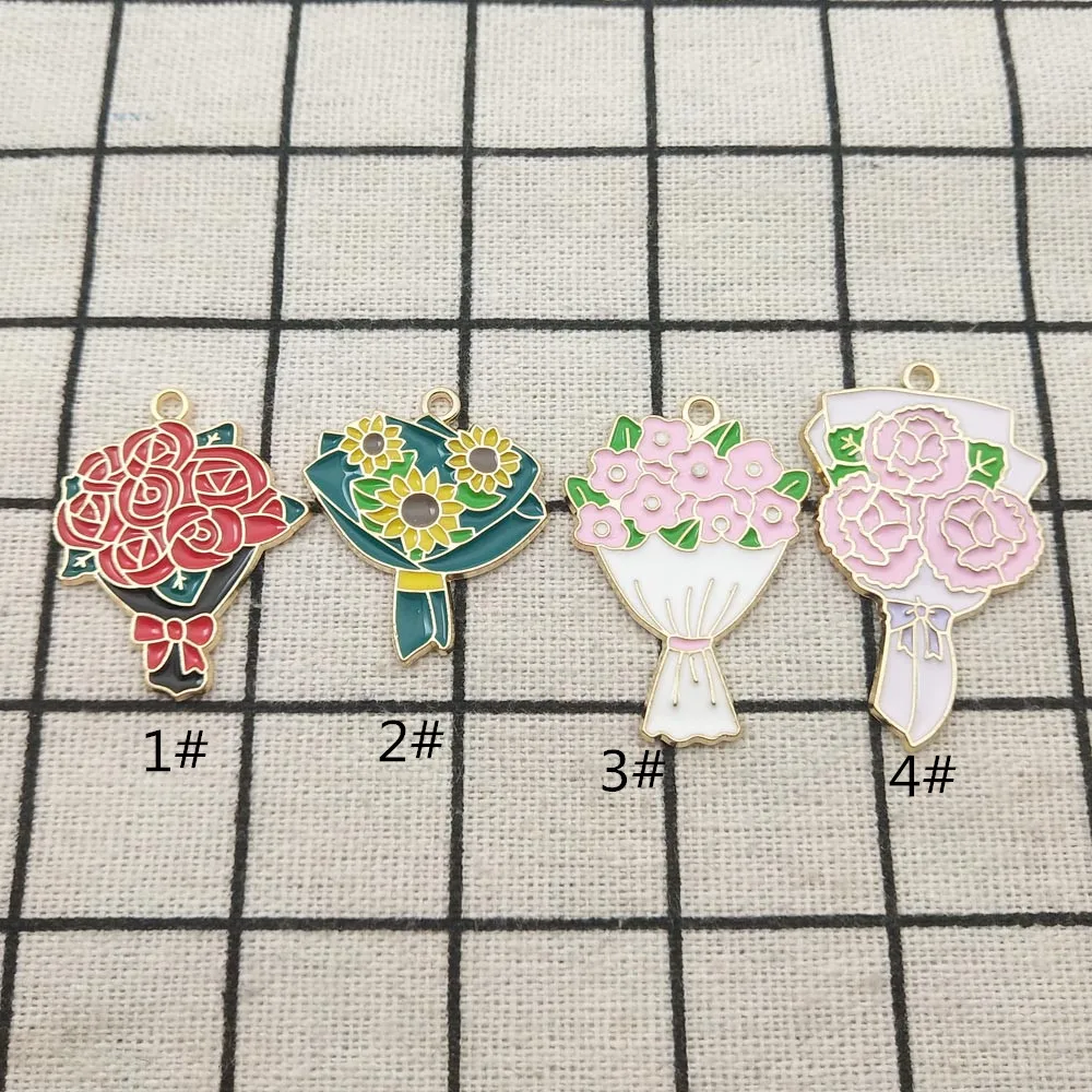 10pcs Enamel Rose Flower Charm Jewelry Accessories Earring Pendant Bracelet Necklace Charms Diy Materials Craft Supplies
10pcs Enamel Rose Flower Charm Jewelry Accessories Earring Pendant Bracelet Necklace Charms Diy Materials Craft Supplies
