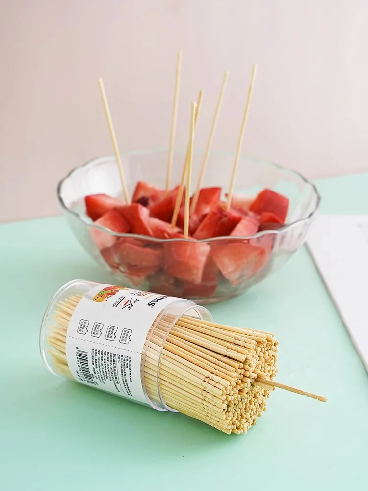 Disposable Fruit Stick Bamboo Stick Fruit Fork Toothpick Sandwich Stick For Fruit toothpicks for appetizers toothpicks for food
Disposable Fruit Stick Bamboo Stick Fruit Fork Toothpick Sandwich Stick For Fruit toothpicks for appetizers toothpicks for food