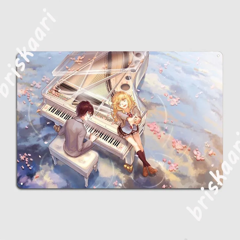 Your Lie In April Metal Sign Funny Cinema Living Room Plaques Home Tin sign Poster room decor posters
Your Lie In April Metal Sign Funny Cinema Living Room Plaques Home Tin sign Poster room decor posters