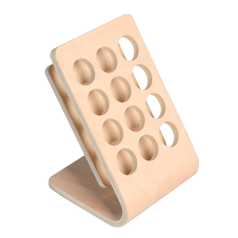 12 Holes 15ml Wooden Essential Oil Bottle Display Stand for NAIL Polish Bottles Storage Rack
12 Holes 15ml Wooden Essential Oil Bottle Display Stand for NAIL Polish Bottles Storage Rack