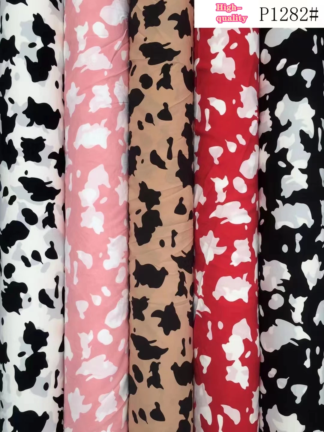 Cow Spot Pattern Polyester Fabric P1282 Cloth Home Textile Sewing Clothing Shawl Scarf Curtain Tablecloth
Cow Spot Pattern Polyester Fabric P1282 Cloth Home Textile Sewing Clothing Shawl Scarf Curtain Tablecloth