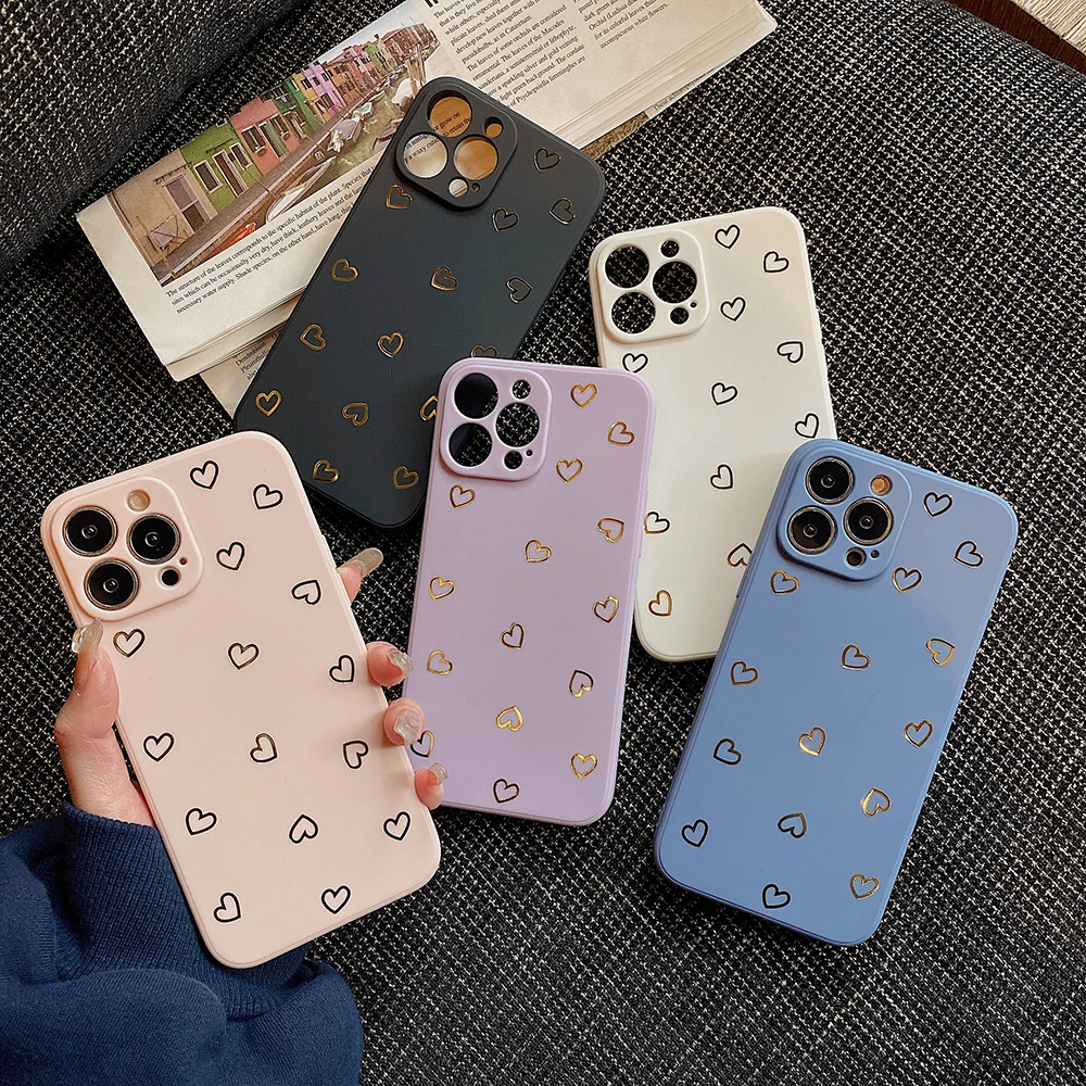 Love Heart Pattern Cases For iPhone 13 12 Pro Max Mini 11 Pro Max X XR XS Max SE 2020 6 6S 7 8 Plus Soft Silicone Cover Funda
Love Heart Pattern Cases For iPhone 13 12 Pro Max Mini 11 Pro Max X XR XS Max SE 2020 6 6S 7 8 Plus Soft Silicone Cover Funda
