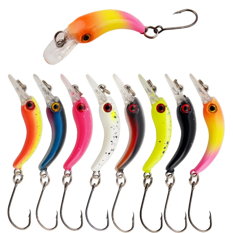 Mini Bow Floating Minnow Lure 4cm1.4g Single Hook Hard Bait Fake Crankbait Fishing Lure Set Of Wobblers Artificial Baits Kit
Mini Bow Floating Minnow Lure 4cm1.4g Single Hook Hard Bait Fake Crankbait Fishing Lure Set Of Wobblers Artificial Baits Kit