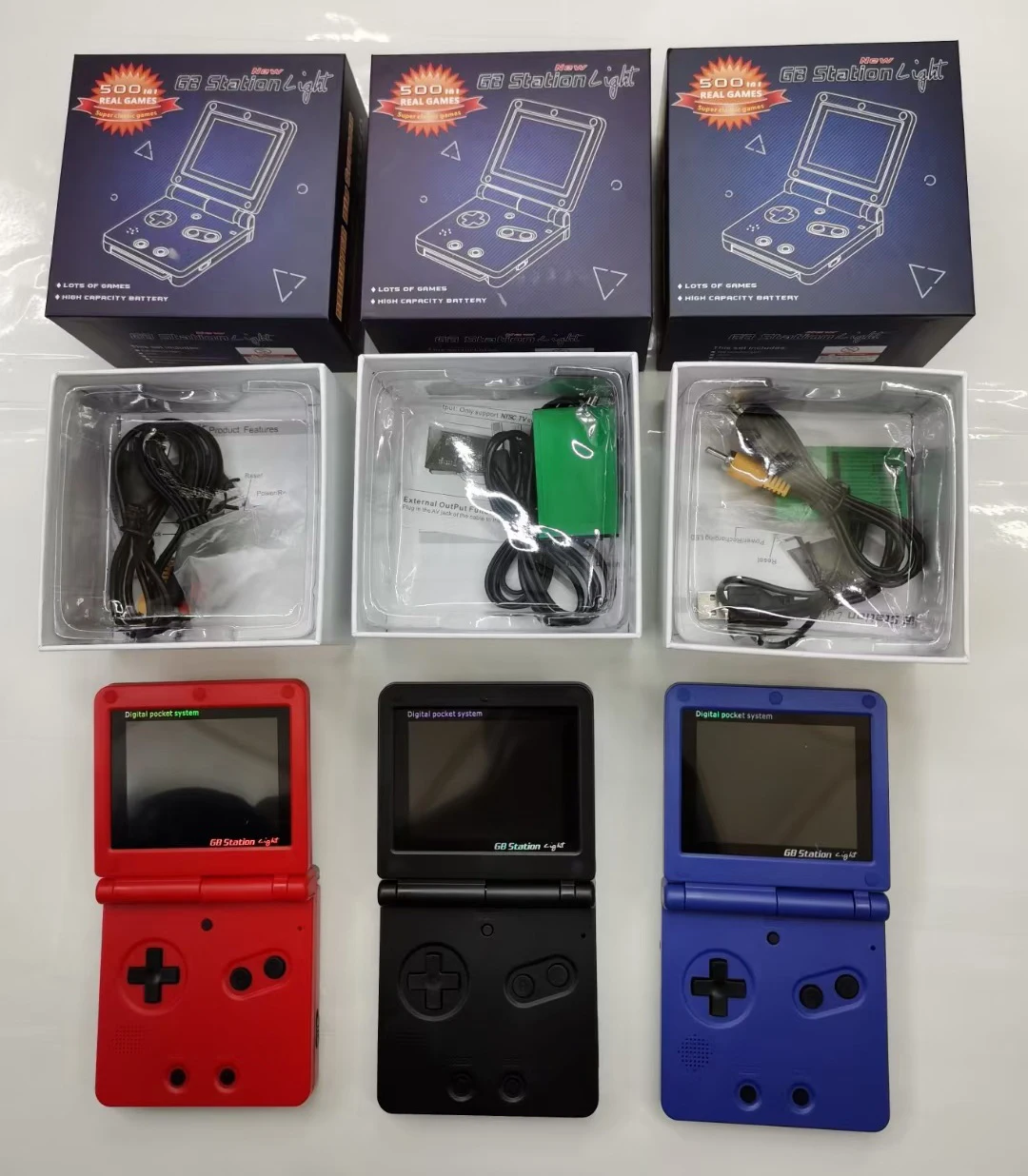 HOT NEW GB Station Light boy SP PVP Handheld Game Player 8-Bit Game Console with Bulit-in 142 Games Retro Style For Gaming
HOT NEW GB Station Light boy SP PVP Handheld Game Player 8-Bit Game Console with Bulit-in 142 Games Retro Style For Gaming