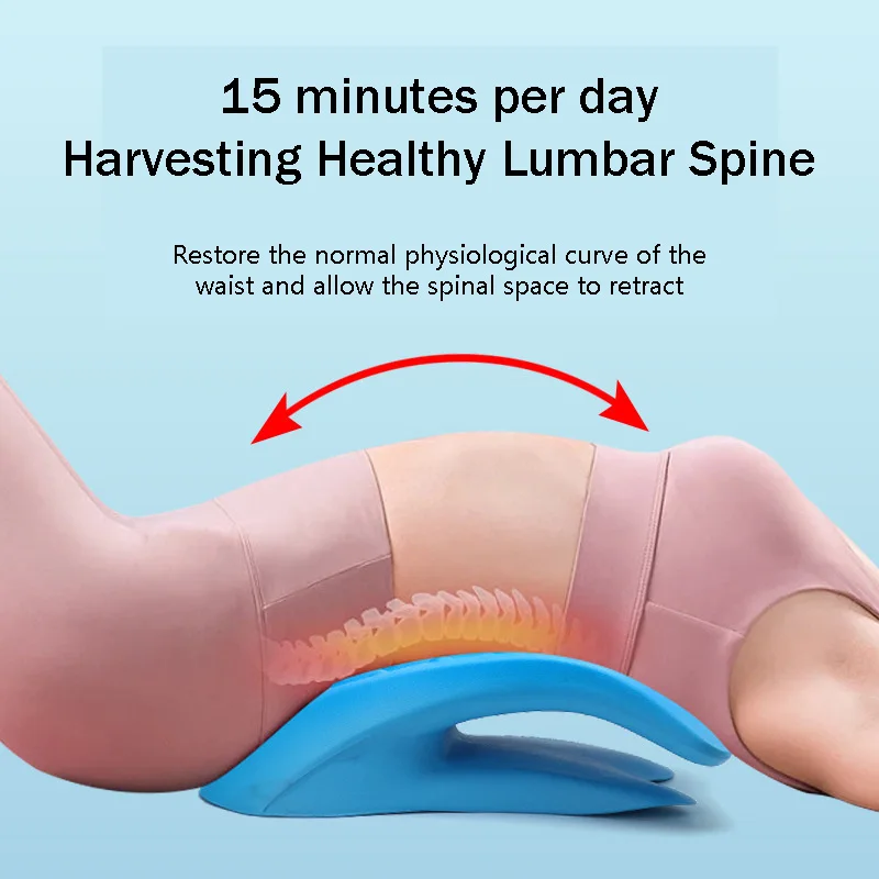 

Массажная подушка для спины, растяжки шейного отдела позвоночника, расслабления талии, сцепления, облегчения боли, поддержки шеи, спины