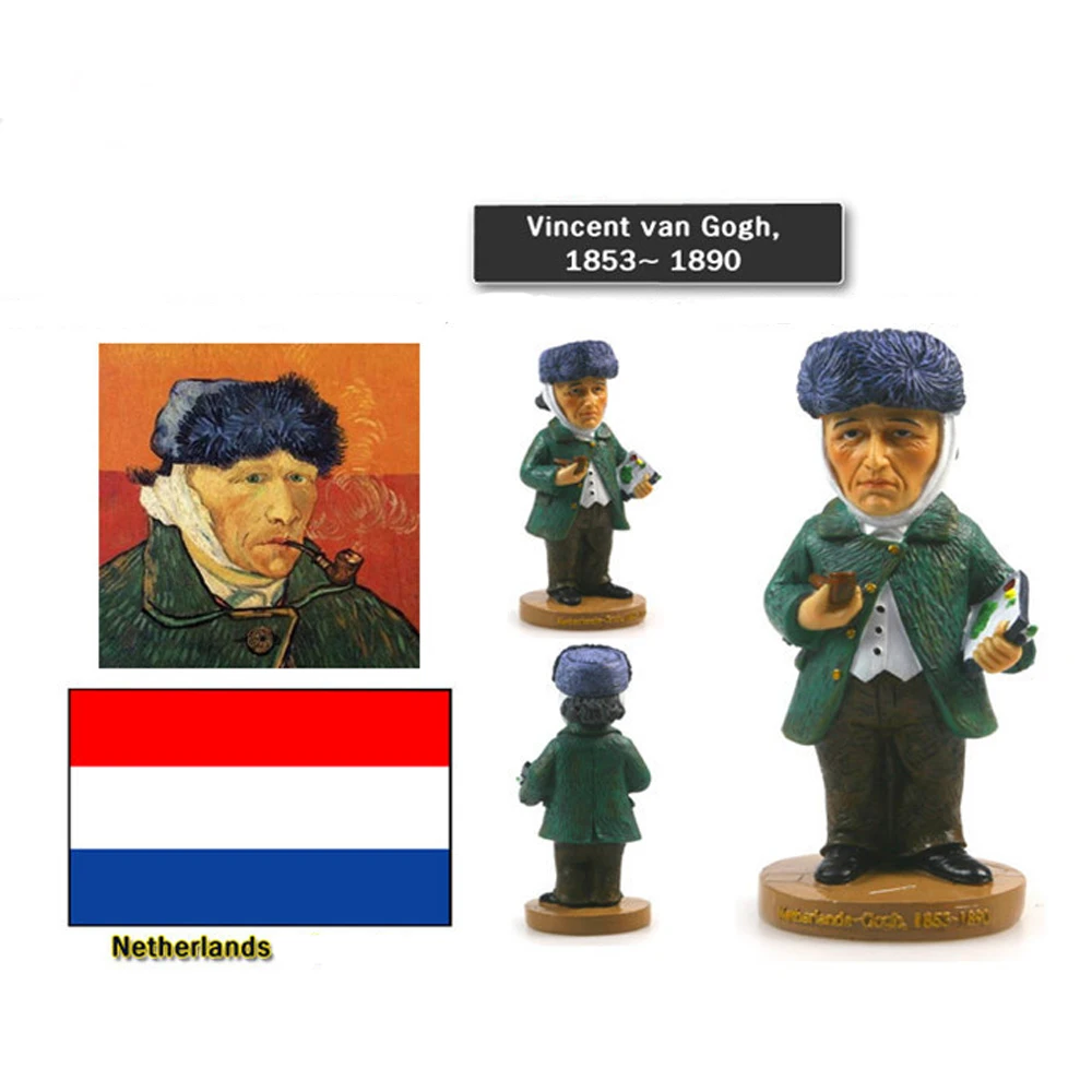 Hot Eduction Famous People Painter Kingdom Netherlands Nederlanden Vincent Van Gogh Statue Room Bookcase Ornament Craft
Hot Eduction Famous People Painter Kingdom Netherlands Nederlanden Vincent Van Gogh Statue Room Bookcase Ornament Craft
