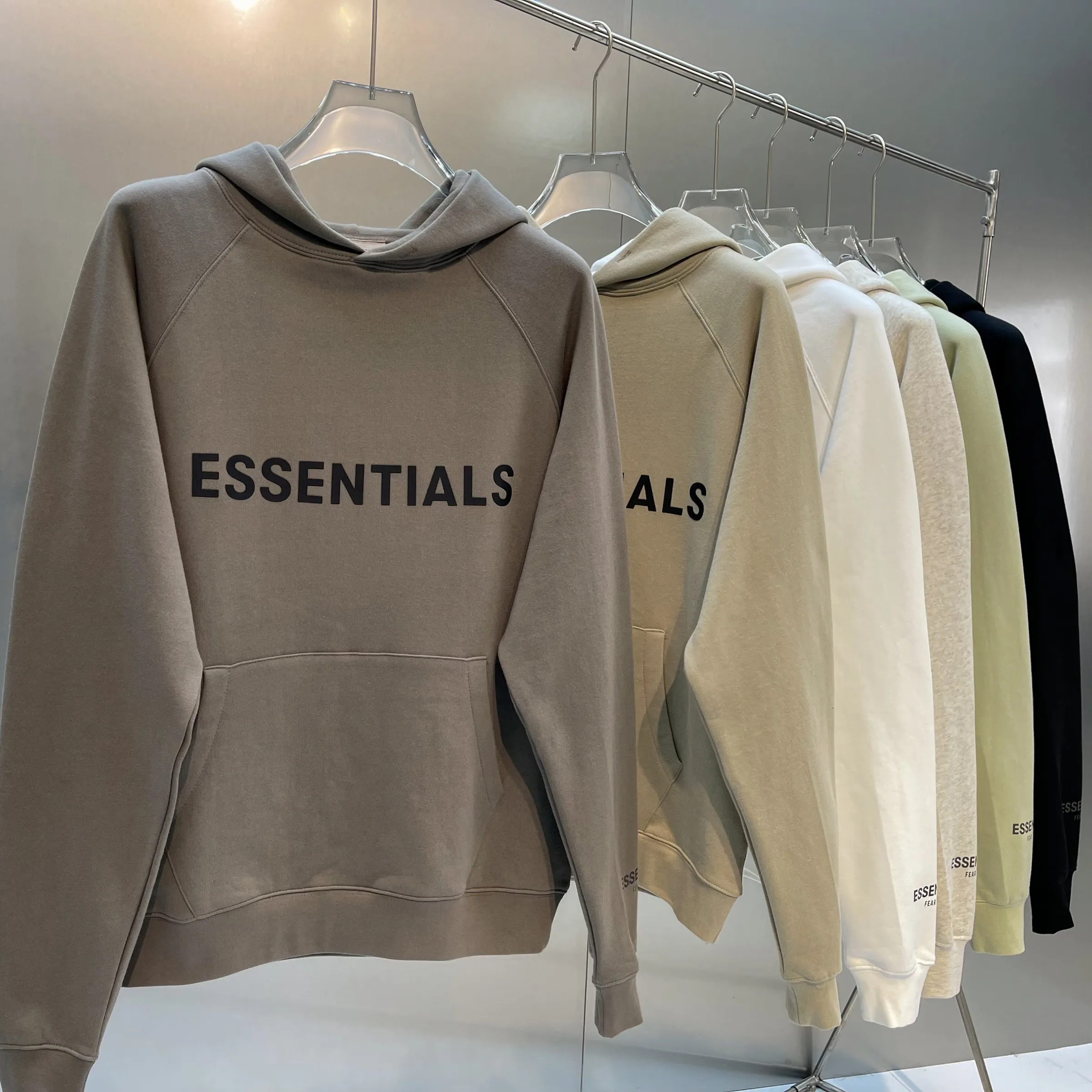 Essentials hoodie 3D rubber lettering logo sweatshirt High quality hip hop loose unisex oversize fashion brand pullover hoodie
Essentials hoodie 3D rubber lettering logo sweatshirt High quality hip hop loose unisex oversize fashion brand pullover hoodie