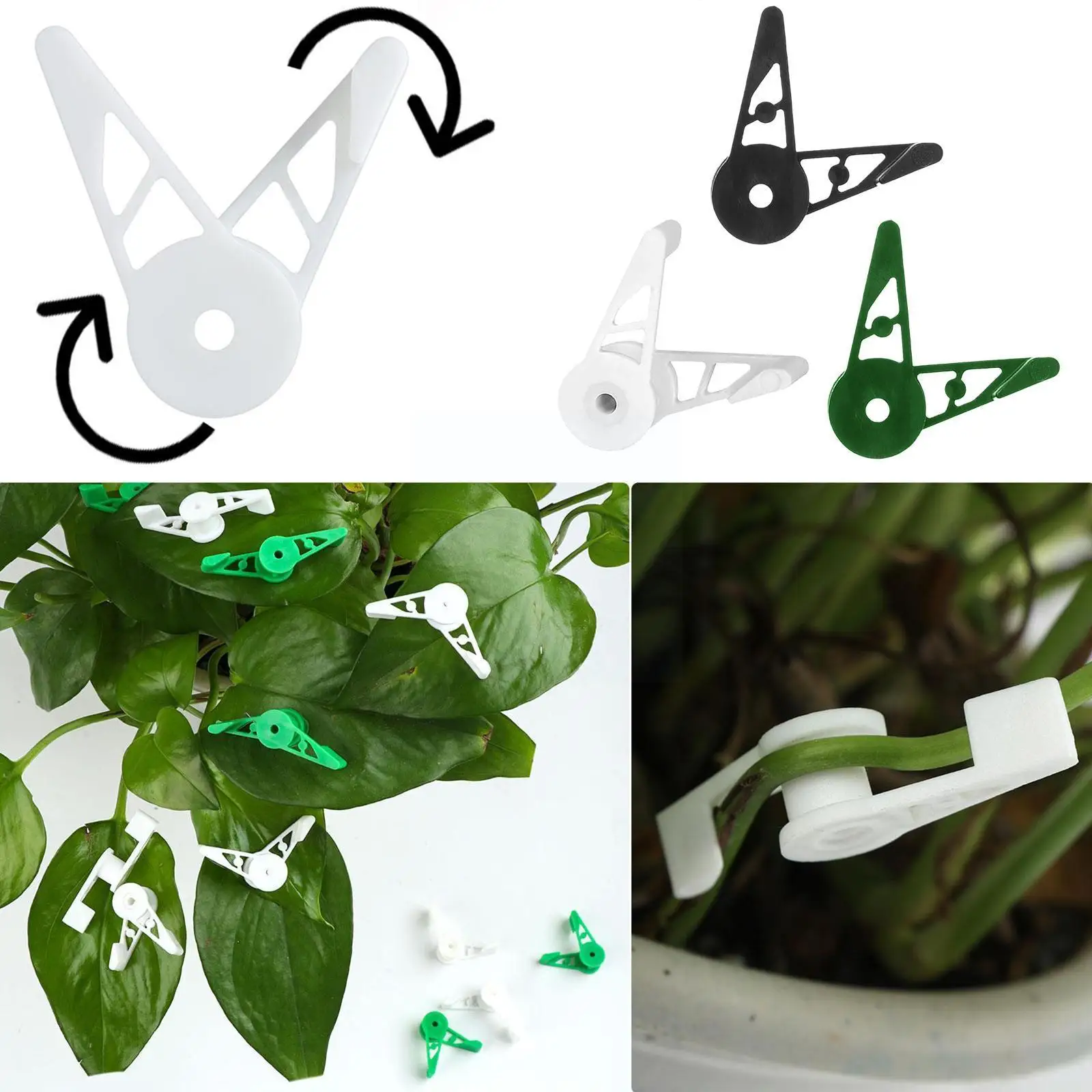 10 Pcs 360 Degree Adjustable Plant Trainer Clips Trees Branches Bender For Bonsai Nursery Stock Low Stress Training Control D7z0
10 Pcs 360 Degree Adjustable Plant Trainer Clips Trees Branches Bender For Bonsai Nursery Stock Low Stress Training Control D7z0