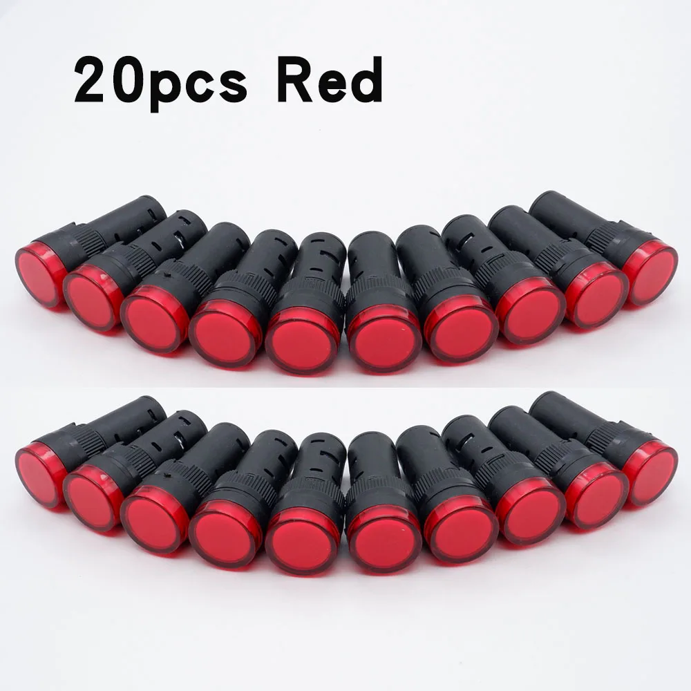 Пластиковые светодиодные индикаторы 16мм 12V 24V 220V красный зелёный синий жёлтый белый
Пластиковые светодиодные индикаторы 16мм 12V 24V 220V красный зелёный синий жёлтый белый