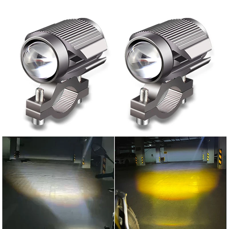 Super Birhgt Motorcycle LED Spotlight Headlight 15W White 6000k Yellow Scooter/Bike Aluminum Fog DRL Headlamp Waterproof
Super Birhgt Motorcycle LED Spotlight Headlight 15W White 6000k Yellow Scooter/Bike Aluminum Fog DRL Headlamp Waterproof
