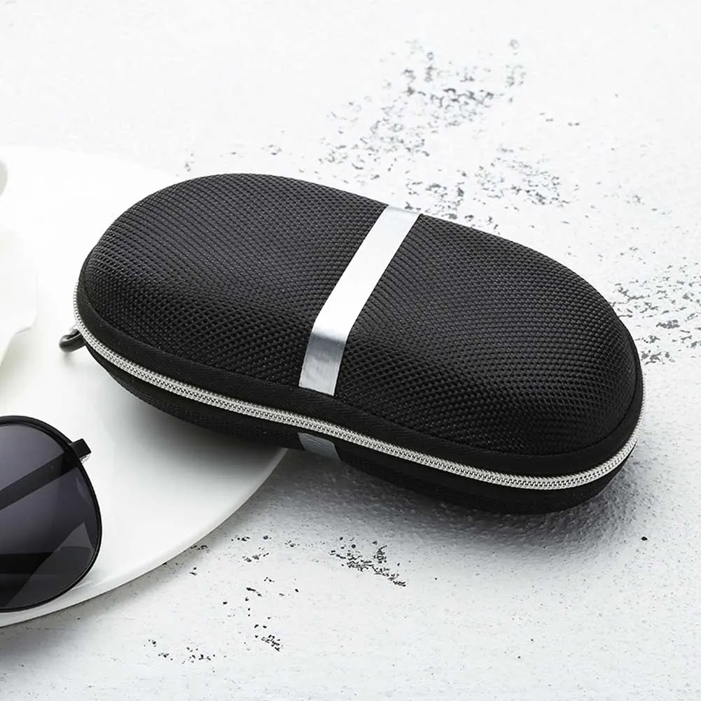 1Pc Black Eyewear Cases Sunglasses Case For Women Glasses Box With Lanyard Zipper Glasses Case Hard For Men Glasses Cloth Bag
1Pc Black Eyewear Cases Sunglasses Case For Women Glasses Box With Lanyard Zipper Glasses Case Hard For Men Glasses Cloth Bag
