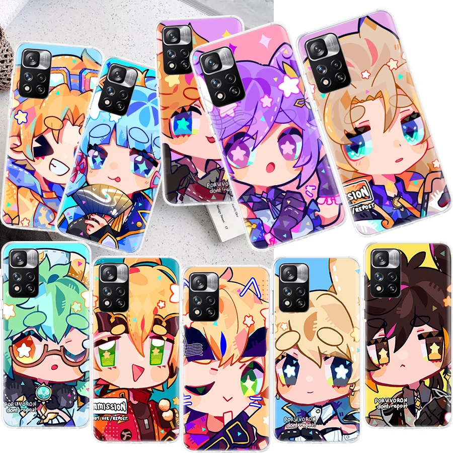 Genshin Impact Cute Phone Case For Xiaomi Redmi Note 11 11S 11T 5G 11E 10S 10 12 Pro Plus 9S 9T 9 8T 8 7 Capa Coque Fundas TPU F
Genshin Impact Cute Phone Case For Xiaomi Redmi Note 11 11S 11T 5G 11E 10S 10 12 Pro Plus 9S 9T 9 8T 8 7 Capa Coque Fundas TPU F
