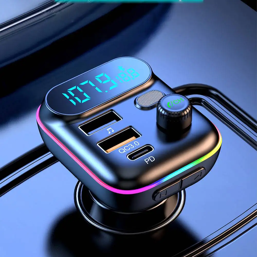 Bluetooth 5.0 FM Transmitter Car Radio MP3 Player Handsfree AUX 18W PD QC3.0 Fast Quick Charger Wireless USB Music Adapter
Bluetooth 5.0 FM Transmitter Car Radio MP3 Player Handsfree AUX 18W PD QC3.0 Fast Quick Charger Wireless USB Music Adapter
