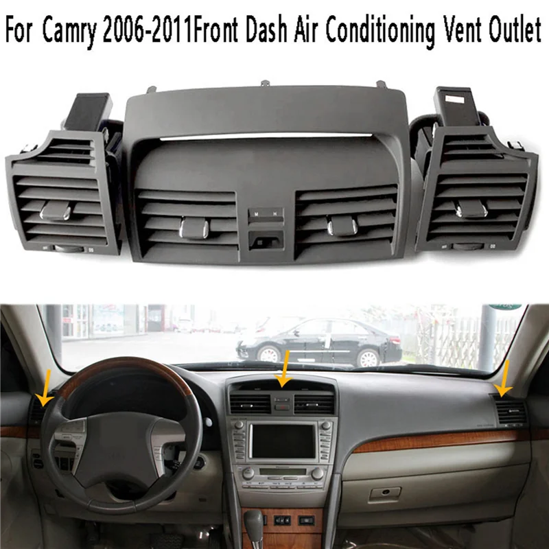For Toyota Camry 2006-2011 Car Front Dash Right Air Conditioner Outlet A/C Air Conditioning Vent Outlet Grille
For Toyota Camry 2006-2011 Car Front Dash Right Air Conditioner Outlet A/C Air Conditioning Vent Outlet Grille