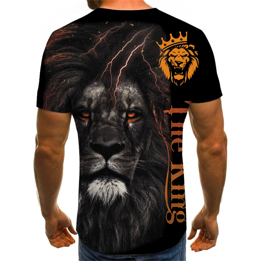Vintage King Of The Forest Print Costume Street Personality Oversize Casual Men's Top O Neck Fashion Men's Short Sleeve T-shirt
Vintage King Of The Forest Print Costume Street Personality Oversize Casual Men's Top O Neck Fashion Men's Short Sleeve T-shirt