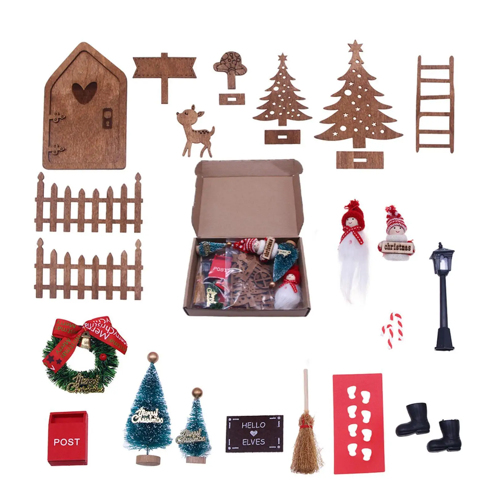 Fairy House Doors Elf Door Accessory Set Miniature Magical Fairy Wooden Door 12Pcs Dollhouse Christmas Decorations With Snowman
Fairy House Doors Elf Door Accessory Set Miniature Magical Fairy Wooden Door 12Pcs Dollhouse Christmas Decorations With Snowman