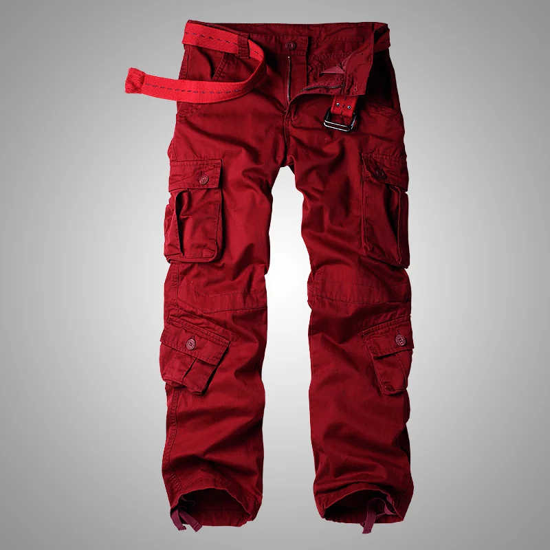 Autumn Korean style washing wine red cotton overalls pants men casual loose Multi-pocket cargo pants for men,28-42
Autumn Korean style washing wine red cotton overalls pants men casual loose Multi-pocket cargo pants for men,28-42