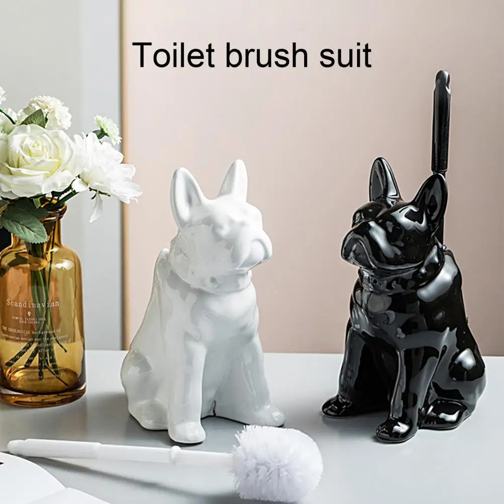 Useful Toilet Brush Stand Indeformable Toilet Brush Soft Dense Bristles Long Handle Toilet Brush with Stand Dirt Remover
Useful Toilet Brush Stand Indeformable Toilet Brush Soft Dense Bristles Long Handle Toilet Brush with Stand Dirt Remover