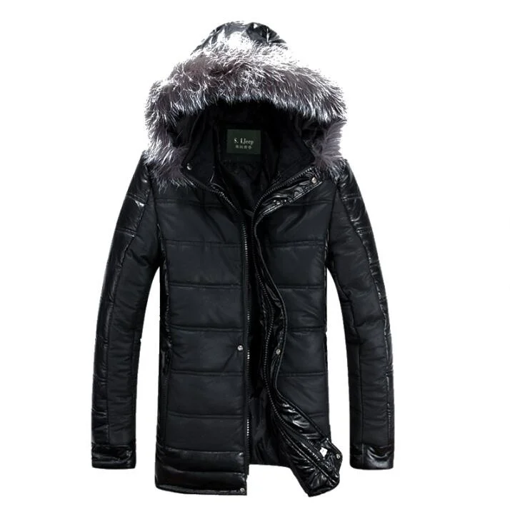 Hot 2022 Brand Men's Leather jacket Men Warm Stitching Outwear Mens Winter Hooded Coats Jackets male Slim Fashion Clothes S-4XL
Hot 2022 Brand Men's Leather jacket Men Warm Stitching Outwear Mens Winter Hooded Coats Jackets male Slim Fashion Clothes S-4XL
