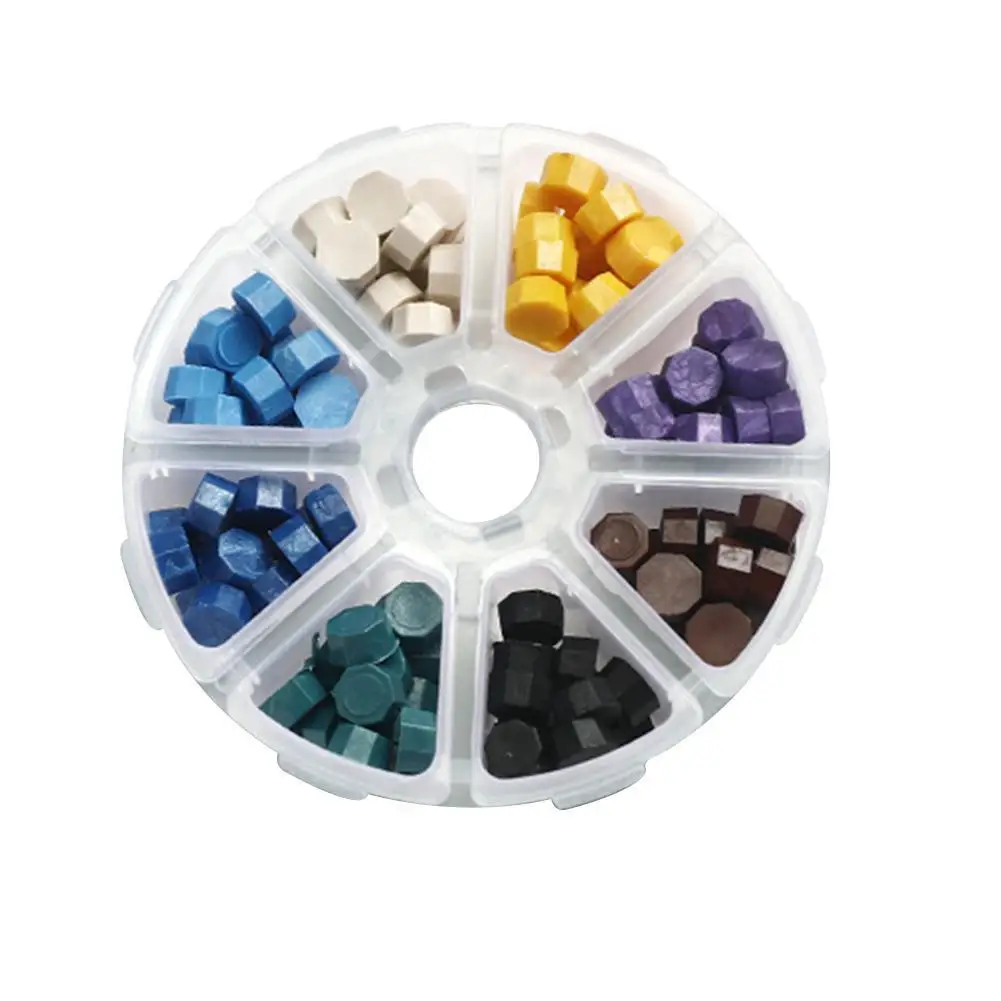 Retro Wax Seal Colored Wax Beads Boxed Scapbooking Octagon Sealing Stamp For Envelope Letter Wedding Invitation DIY Supplie
Retro Wax Seal Colored Wax Beads Boxed Scapbooking Octagon Sealing Stamp For Envelope Letter Wedding Invitation DIY Supplie