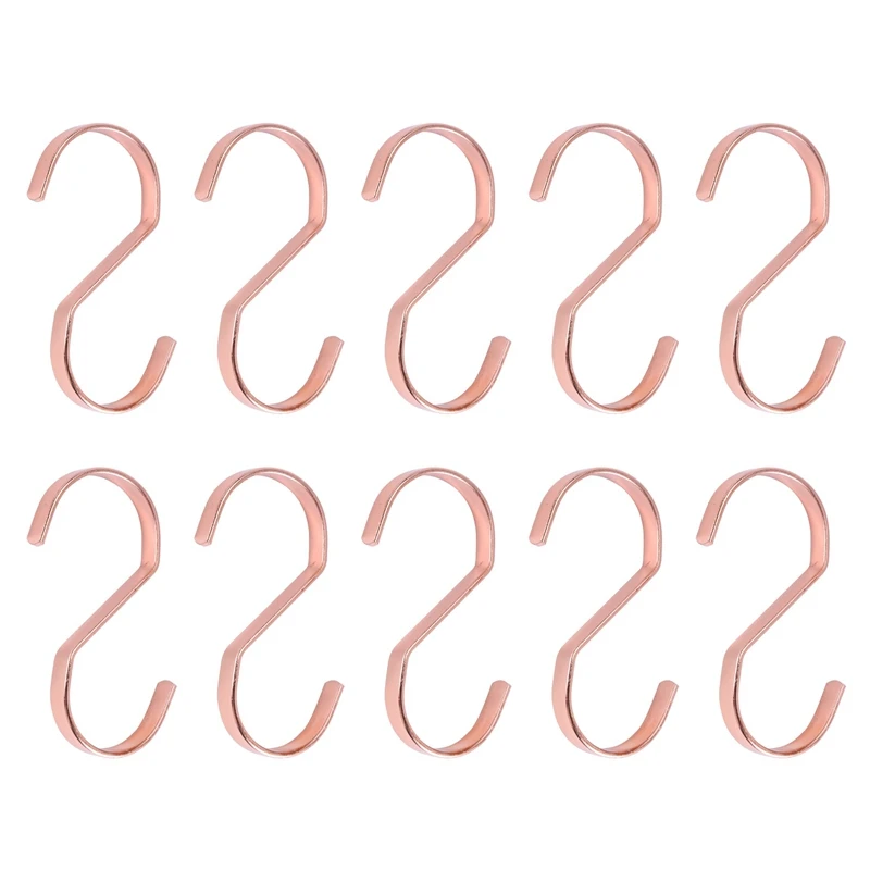 ABHU Stainless Steel S-Shaped Hook Drying Rack Kitchen Bathroom Hook Rose Gold Pants Bag Hanger
ABHU Stainless Steel S-Shaped Hook Drying Rack Kitchen Bathroom Hook Rose Gold Pants Bag Hanger