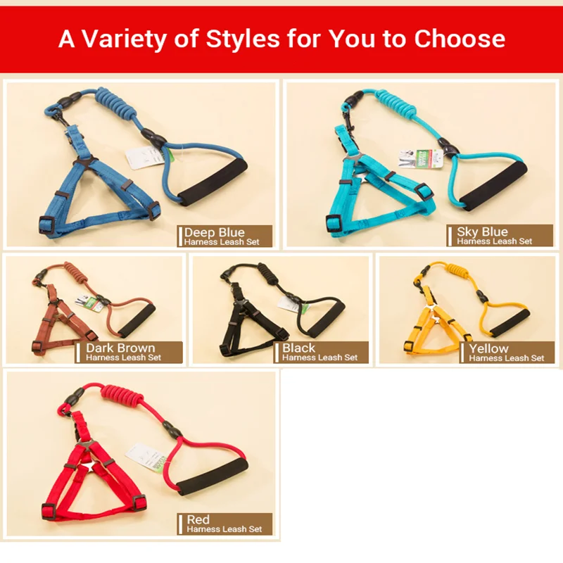 Nylon Basic Leashes Durable Dog Harness Handle Traction Rope Medium Large Dogs Collar Leashes Lead Rope for Labrador Rottweiler
Nylon Basic Leashes Durable Dog Harness Handle Traction Rope Medium Large Dogs Collar Leashes Lead Rope for Labrador Rottweiler