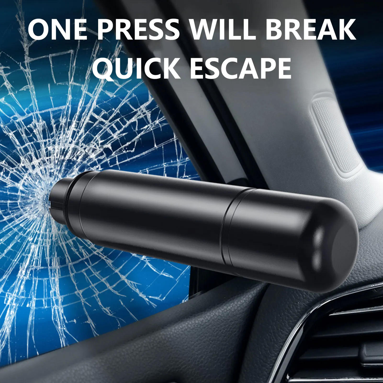 Car Safety Life-Saving Hammer Emergency Escape Tools with Stainless Steel Knife Inside Multifunctional Window Breaker
Car Safety Life-Saving Hammer Emergency Escape Tools with Stainless Steel Knife Inside Multifunctional Window Breaker