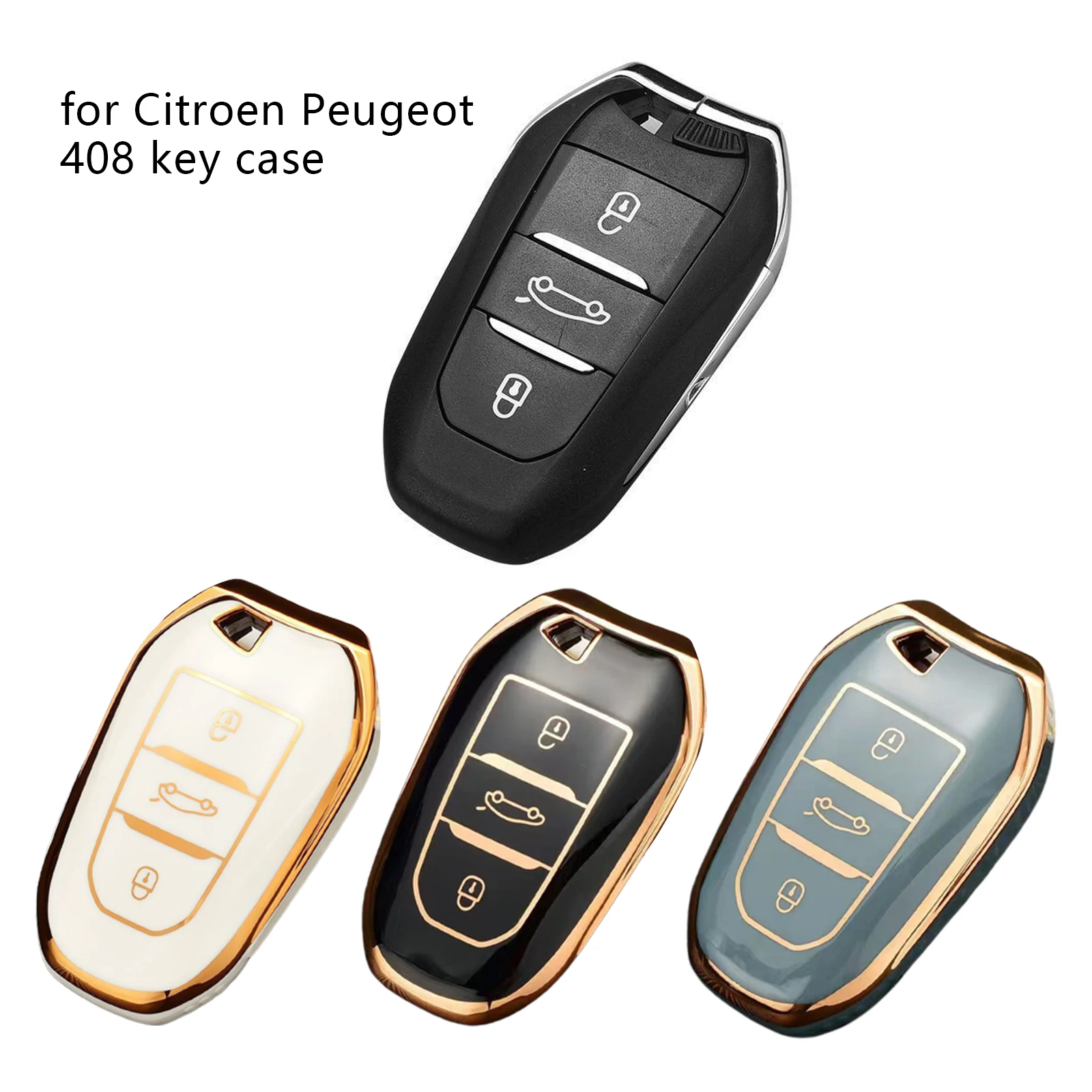 TPU Car Remote Key Case Cover Shell For Peugeot 2008 3008 4008 5008 308 408 508 Citroen C1 C2 C4 C6 C3-XR Picasso Grand DS3 DS5
TPU Car Remote Key Case Cover Shell For Peugeot 2008 3008 4008 5008 308 408 508 Citroen C1 C2 C4 C6 C3-XR Picasso Grand DS3 DS5