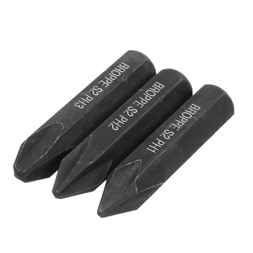 3pcs Cross Impact Electric Magnetic Screwdriver Bits Set Hex Shank 36mm Cross Screwdriver Bits Set S2 PH1 PH2 PH3
3pcs Cross Impact Electric Magnetic Screwdriver Bits Set Hex Shank 36mm Cross Screwdriver Bits Set S2 PH1 PH2 PH3