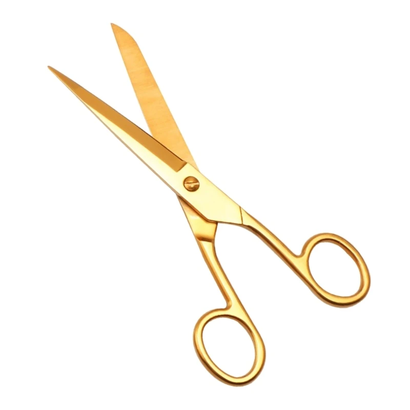 Golden Stainless Steel Tailor Sewing Scissors for Sharp Blade Dressmaking Fabric Craft Cutting Textile Clothes Shears
Golden Stainless Steel Tailor Sewing Scissors for Sharp Blade Dressmaking Fabric Craft Cutting Textile Clothes Shears