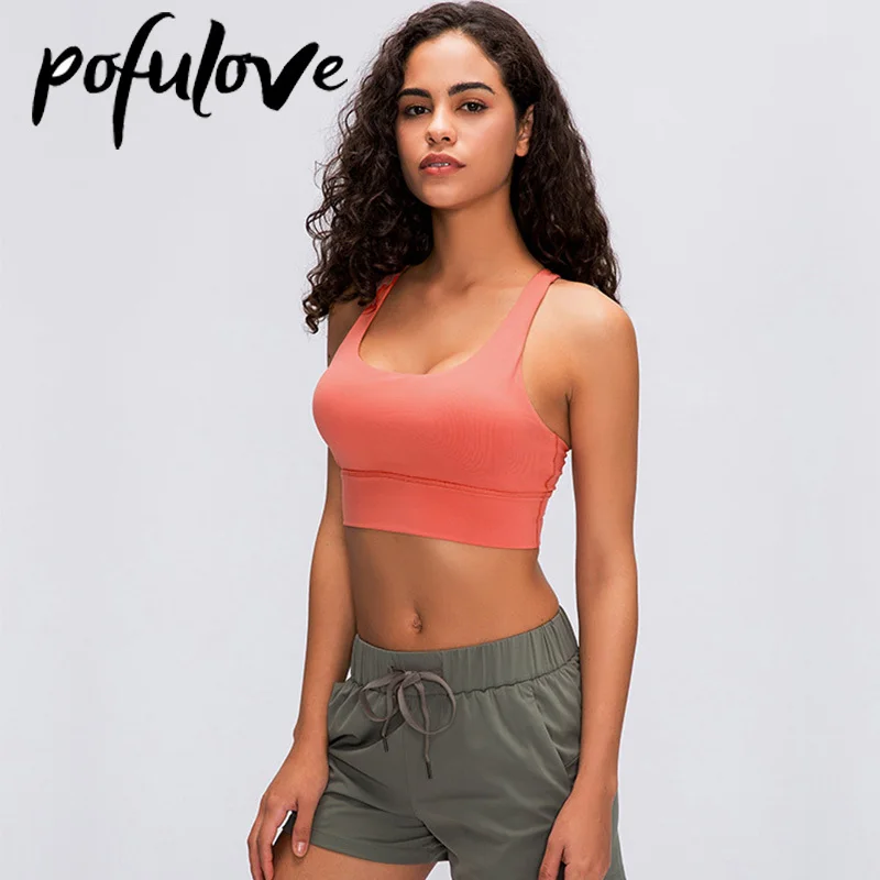 Спортивное женское нижнее белье с красивой перекрестной спинкой для бега йоги фитнеса Новинка весна-лето классический противоударный 
Спортивное женское нижнее белье с красивой перекрестной спинкой для бега йоги фитнеса Новинка весна-лето классический противоударный