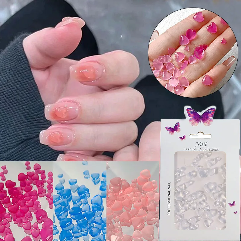 3D Nail Rhinestones Crystal Jewelry UV Color Change Love Heart Nail Diamond Manicure 100PCS Nails Art Flat Back DIY Decoration
3D Nail Rhinestones Crystal Jewelry UV Color Change Love Heart Nail Diamond Manicure 100PCS Nails Art Flat Back DIY Decoration
