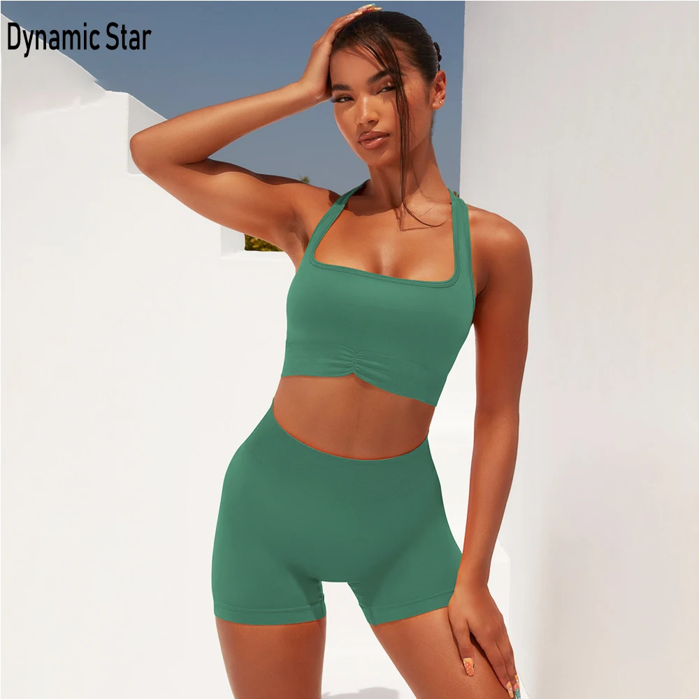Women's Sportswear Seamless Yoga Sets Women 2 Piece Set Fitness Leggings Sports Bra Gym Wear Sports Suit Workout Clothes Outfits
Women's Sportswear Seamless Yoga Sets Women 2 Piece Set Fitness Leggings Sports Bra Gym Wear Sports Suit Workout Clothes Outfits