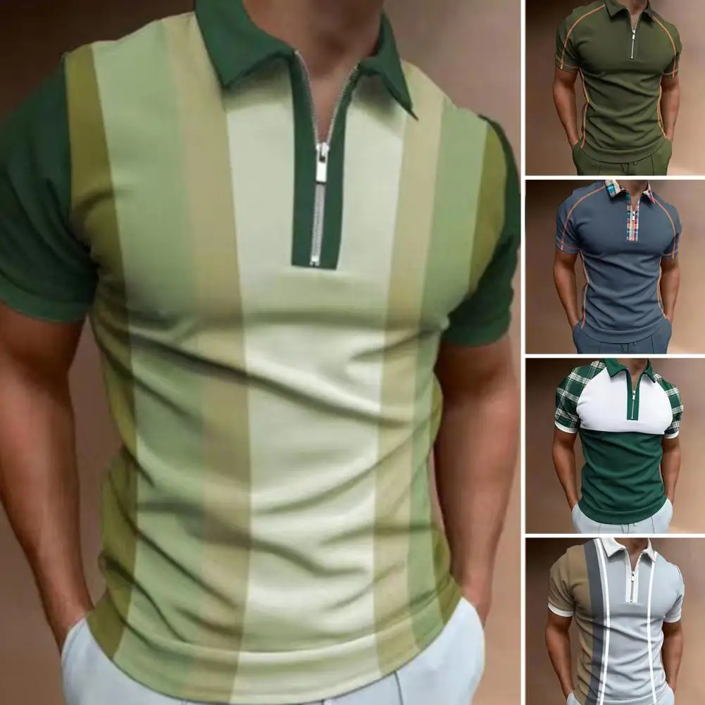 2022 Nieuwe Mannen Polo Shirts Zomer Hoge Kwaliteit Casual Mode Korte Mouwen Gestreepte Polo Mannen Turn-Down Kraag Ritsen tees
2022 Nieuwe Mannen Polo Shirts Zomer Hoge Kwaliteit Casual Mode Korte Mouwen Gestreepte Polo Mannen Turn-Down Kraag Ritsen tees