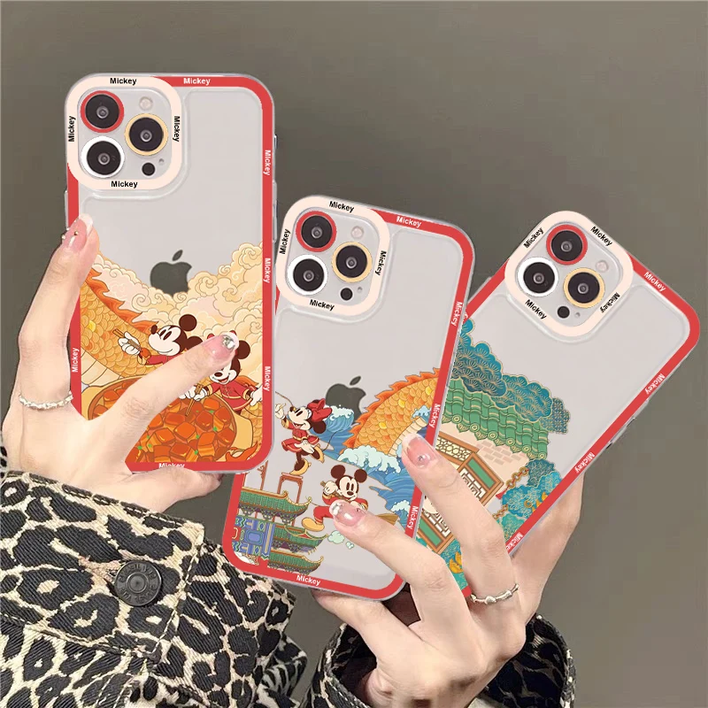 Disey Mickey Mouse Phone Case For IPhone 13 14 Pro Max XS XR 12 11 Pro 13 Mini 6 7 8 Plus Soft Clear Back Cover
Disey Mickey Mouse Phone Case For IPhone 13 14 Pro Max XS XR 12 11 Pro 13 Mini 6 7 8 Plus Soft Clear Back Cover