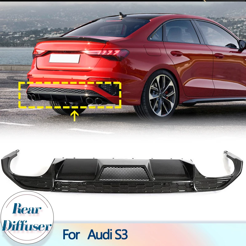 Губа диффузора заднего бампера автомобиля для Audi S3 Sedan 4-Door 2021 2022, углеродное волокно, задний диффузор, протектор губ, аксессуары, защита
Губа диффузора заднего бампера автомобиля для Audi S3 Sedan 4-Door 2021 2022, углеродное волокно, задний диффузор, протектор губ, аксессуары, защита