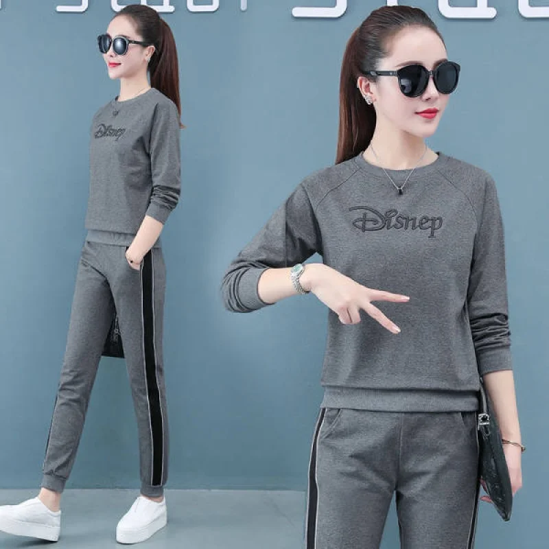 750#Embroidered Leisure Sportswear Suit Women's Spring and Autumn Stylish Loose plus Size Women's Clothing FatmmLong-Sleeve Two-
750#Embroidered Leisure Sportswear Suit Women's Spring and Autumn Stylish Loose plus Size Women's Clothing FatmmLong-Sleeve Two-