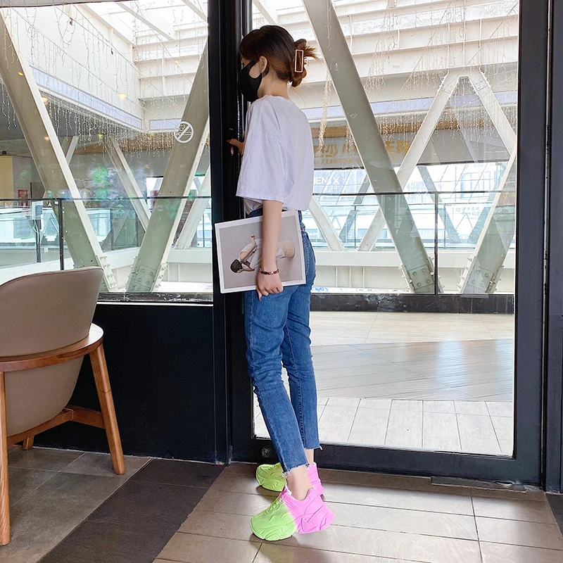 2021 Autumn and Winter Women's Sneakers PU Lace-up Tennis Female Sports Shoes Platform Spell Color Women's Vulcanized Shoes
2021 Autumn and Winter Women's Sneakers PU Lace-up Tennis Female Sports Shoes Platform Spell Color Women's Vulcanized Shoes