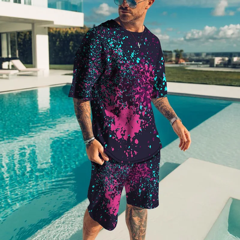 3D Print Tshirt Summer Beach Shorts Tracksuits Casual Plus Size Two Piece Sets Breathable Man Sport Suit Men Clothing 2 Piece
3D Print Tshirt Summer Beach Shorts Tracksuits Casual Plus Size Two Piece Sets Breathable Man Sport Suit Men Clothing 2 Piece