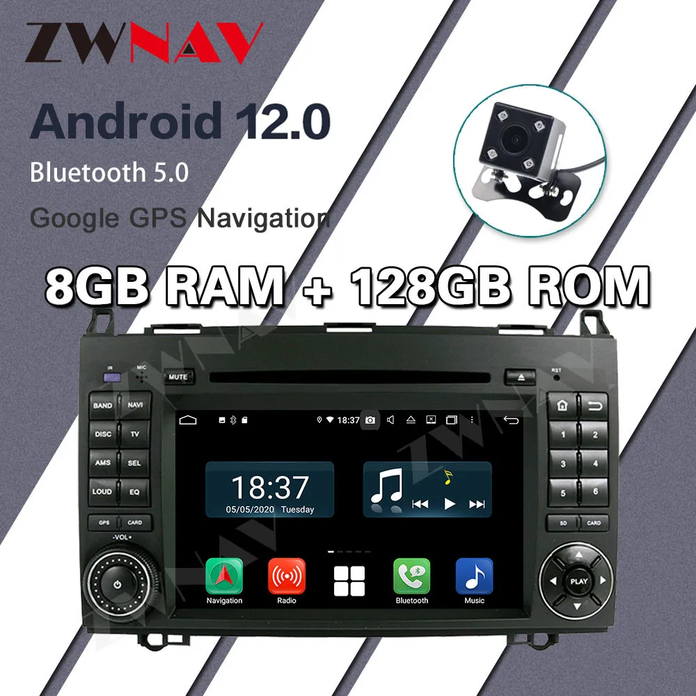 Android 12 Car Radio Multimeida For Mercedes Sprinter W906 Benz B200 A B Class W169 W245 Viano VitoW639 Carplay GPS Navigation
Android 12 Car Radio Multimeida For Mercedes Sprinter W906 Benz B200 A B Class W169 W245 Viano VitoW639 Carplay GPS Navigation